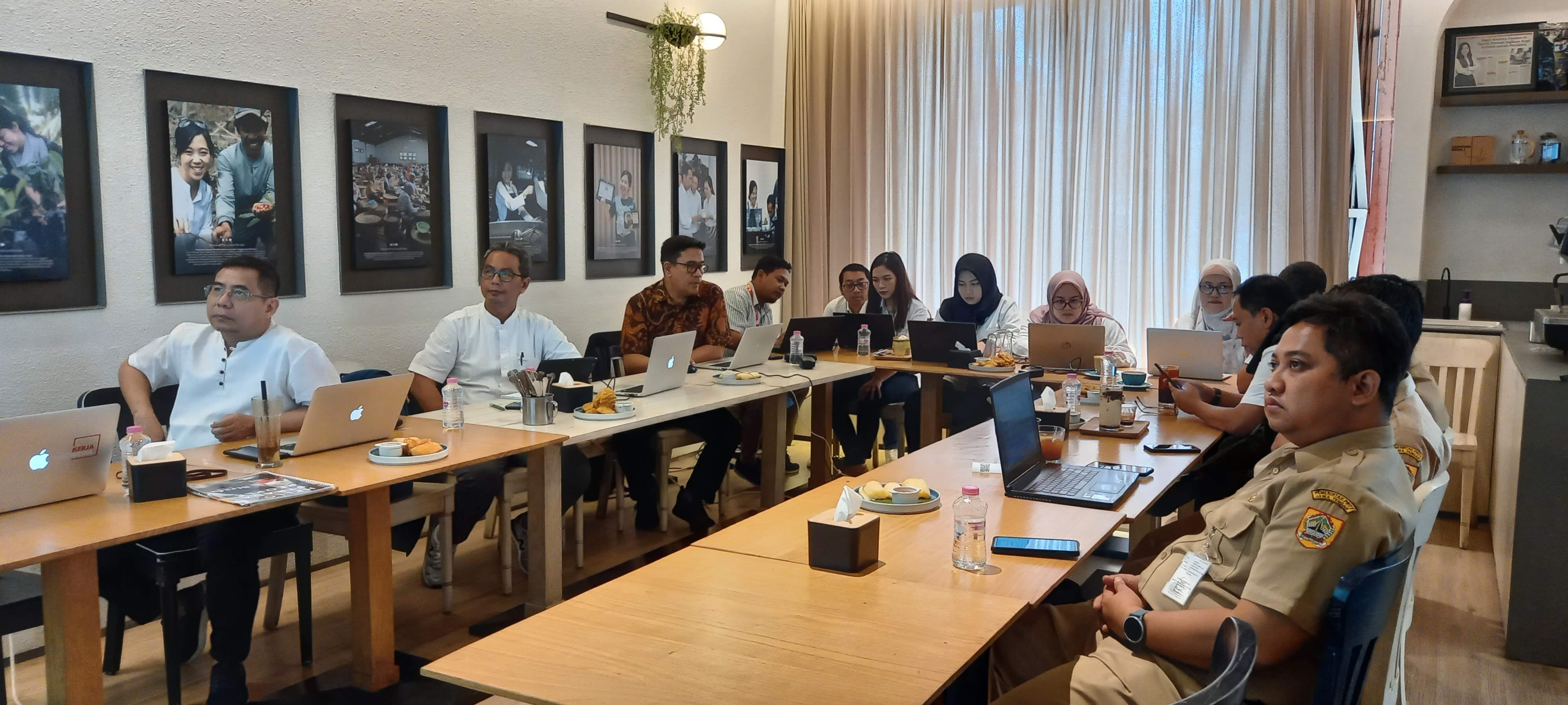 Workshop Sitama dengan Pemprov Jateng membahal Manajemen Layanan sesuai dengan ITIL 4