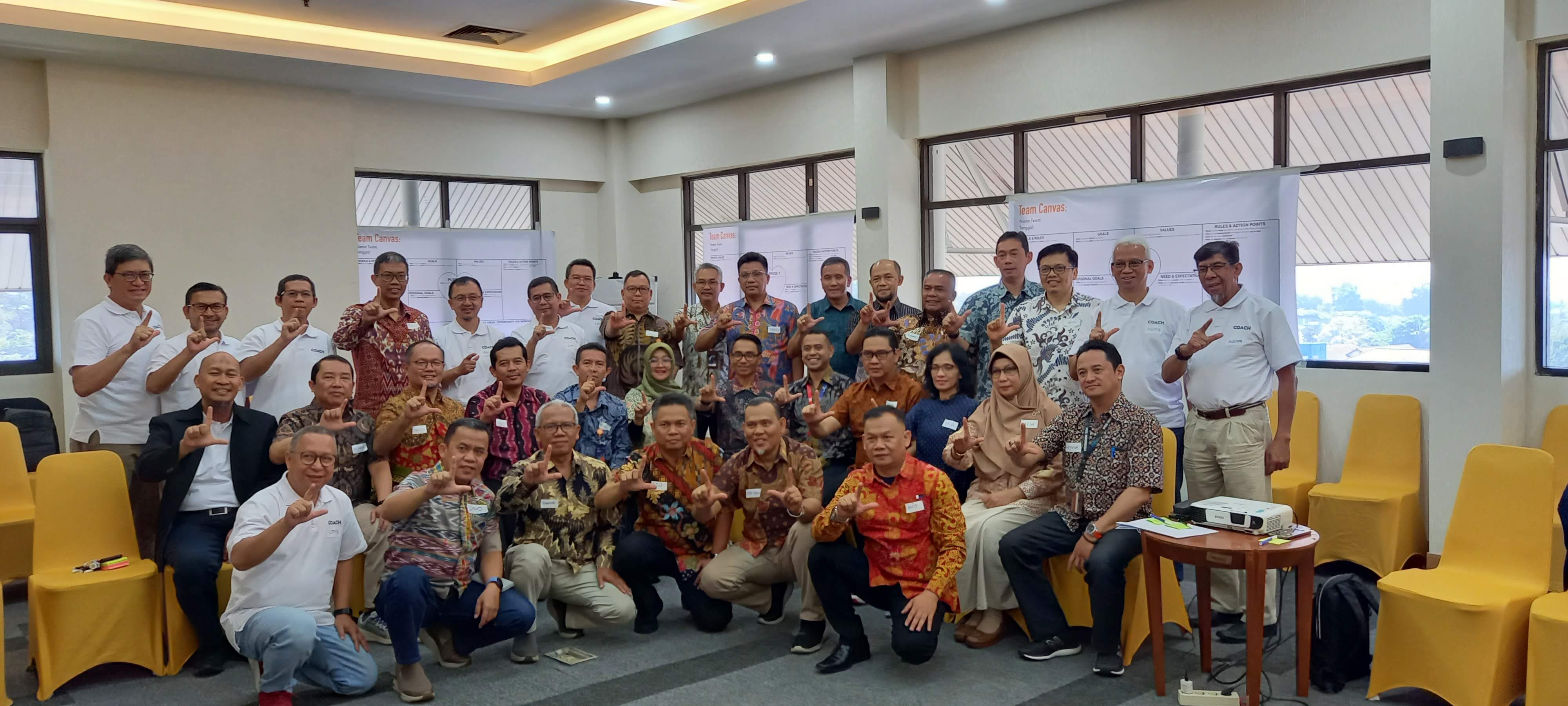 Keceriaan para Coach mendampingi Coachee nya