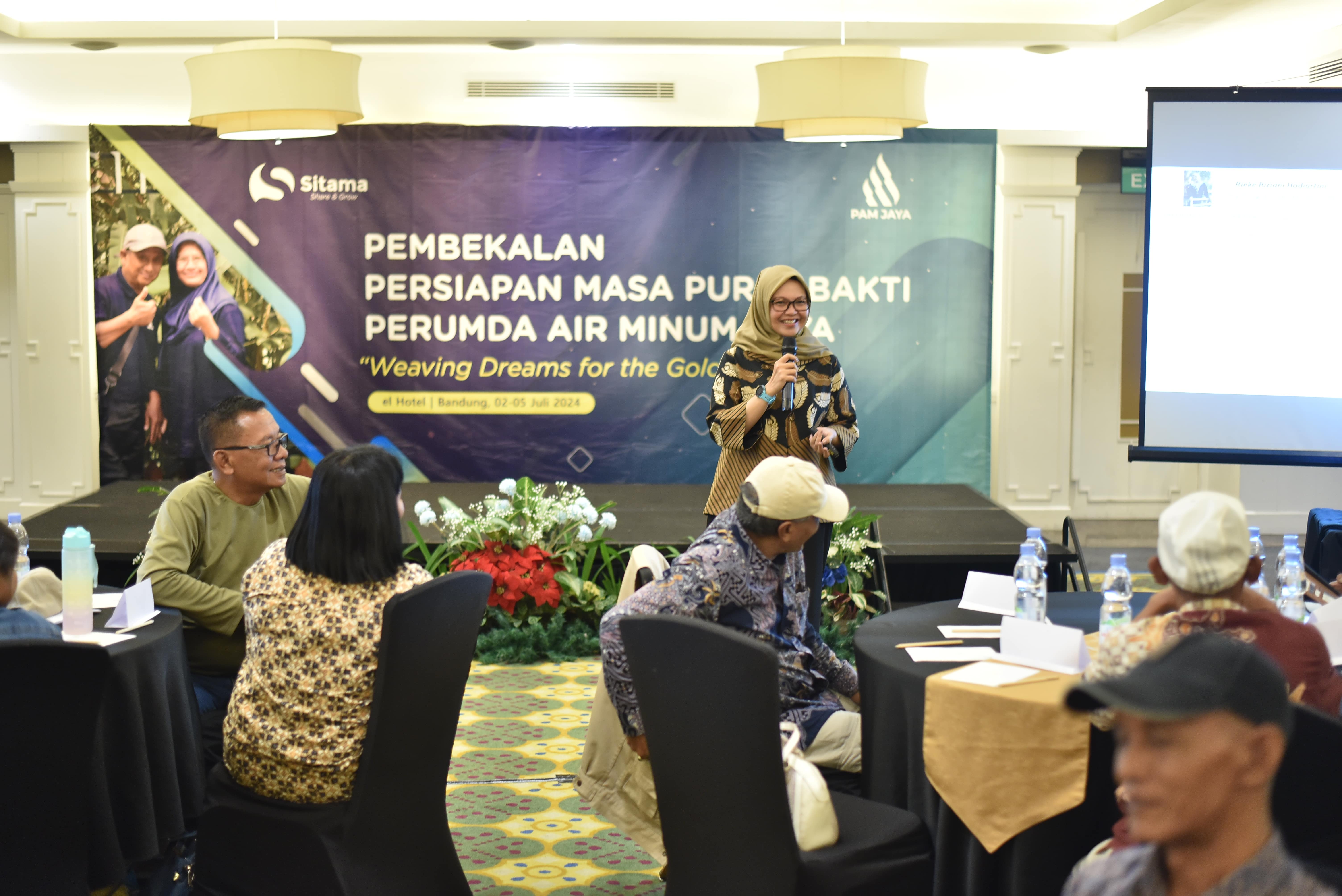Pembekalan Persiapan Masa Purnabakti Perumda Air Minum Jaya Batch 2